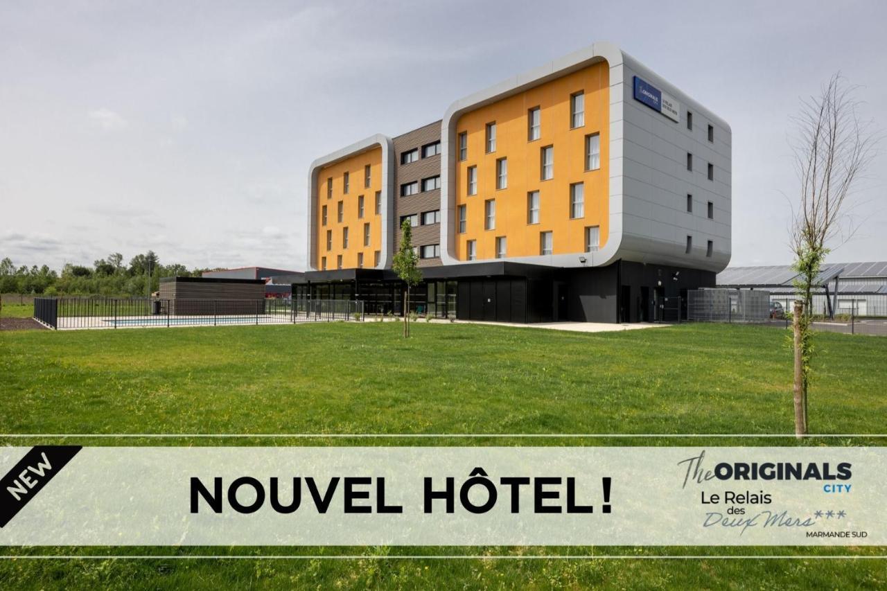 The Originals City, Hotel Le Relais Des Deux Mers, Marmande Sud Exteriör bild